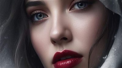 وقفت امراه ثريه في الطريق بعد ان