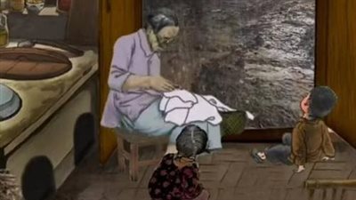 قصه يحكى أن رجلاً فقيراً، كان يجمع الحجارة كامله بقلم سمير شريف