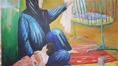 يحكى أن أمراة تزوجت بعد ۏفاة زوجها 