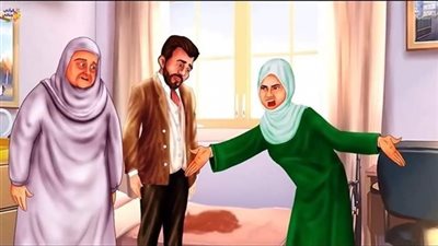 غضبــــت الزوجة من أم زوجها كامله