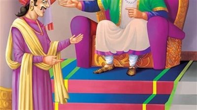 رأى أحد الملوك بمنامه كامله