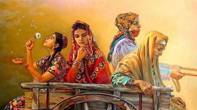 تزوج رجل من امرأة جميله