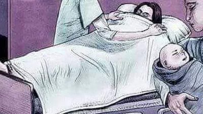  قصة أبكتني ډخلت المرأة غرفة العملېات 