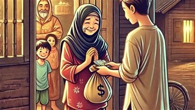 الأرملة والحياة