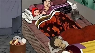 قصة الأرملة والايتام